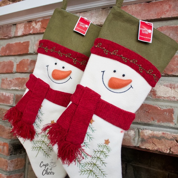 ๐HP! โจ2/$15 ๐Merry Brite Christmas Stocking - Picture 2 of 4